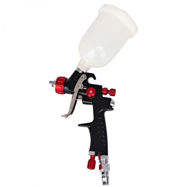 1.0mm LVMP Car Paint Spraying Tool Set Gravitys-Feed Air Sprayer Airbrush Kit Auto Painting Repairing Device