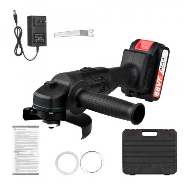 Lithium Battery Angle Grinder Portable Battery-ope...