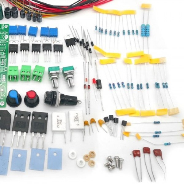 0-30V 0-5A Linear Adjustable Power Supply Set Learning Experiment Power Board Constant Voltage Current Module Parts Kit