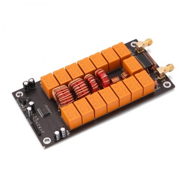 ATU-100 DIY Kits 1.8-50MHz Automatic Antenna Tuner +OLED Firmware Programmed Amplifier Receiver Accessory