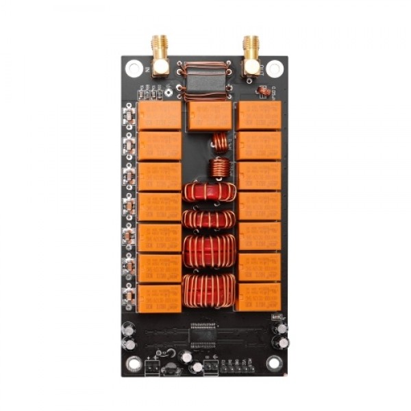 ATU-100 DIY Kits 1.8-50MHz Automatic Antenna Tuner +OLED Firmware Programmed Amplifier Receiver Accessory