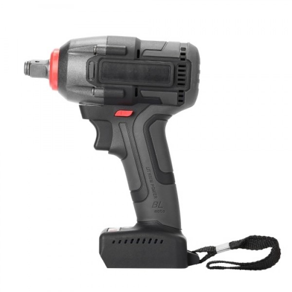 Multifunctional Electric Rechargeable Cordless Brushless Impact Wrench （1pcs Battery）