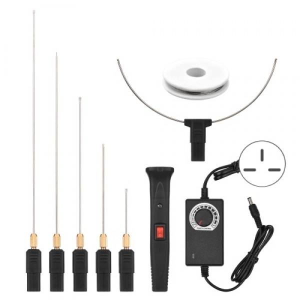 24W Handheld Electric Foam Cutter Kit with 5 Strai...