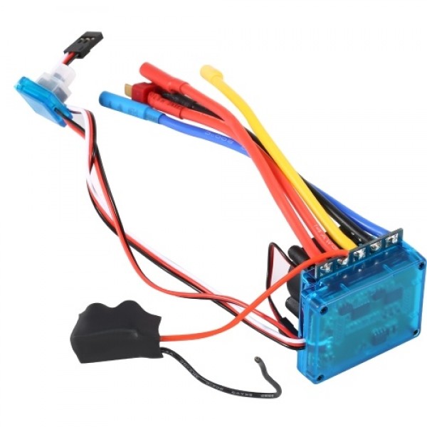 3650 4300KV Waterproof Brushless Motor with 120A Brushless ESC with 5.8V/3A BEC Set for 1/10 RC Car
