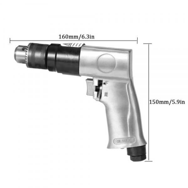 3/8inch Professional Air Drill Rotation Way Revers...