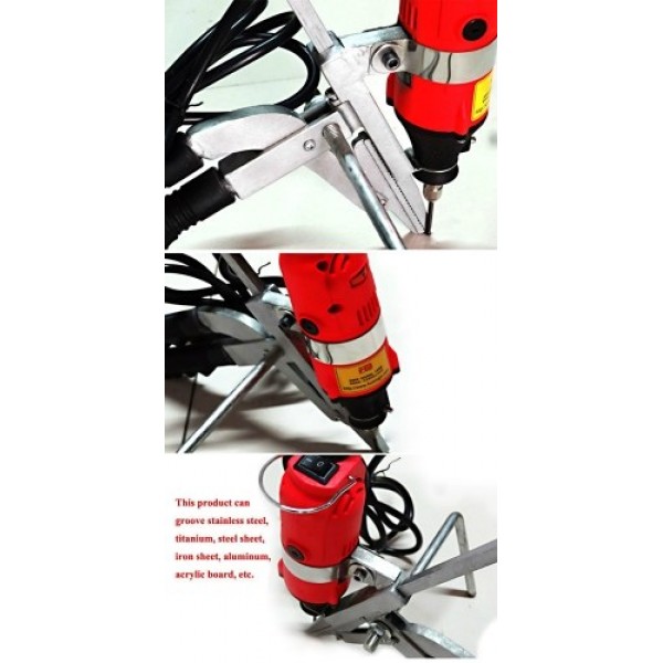 Metal Letters Bender Bending Tool 3D Channel Letters Bender Grooving Slotting Bender Acrylic Bender 110V Slotting Machine