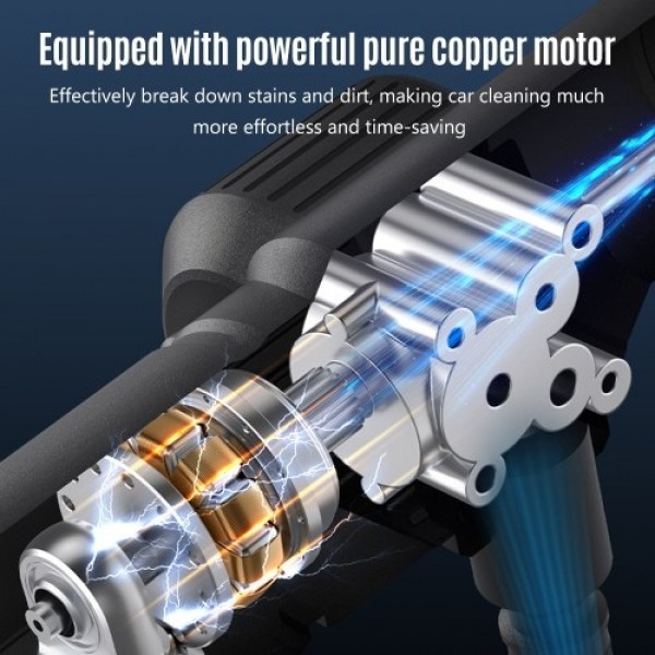 Cordless 200W High Pressure Washer Gun Electric Ca...