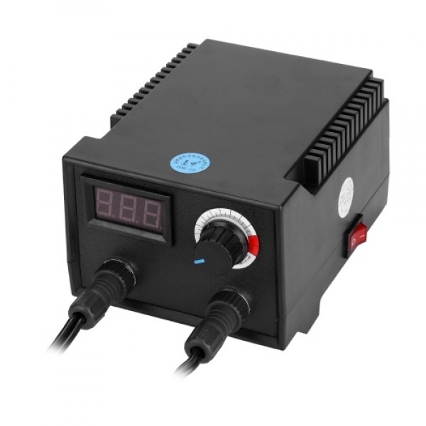 100W Multifunctional Digital Display Electric Gourd Wooden Pyrography Machine with 20pcs Heating Pen Heads