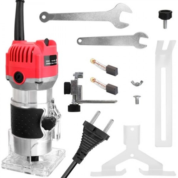Woodworking Electric Trimming Machine Engraving Electromechanical Wood Milling Slot Machine Copper Motor