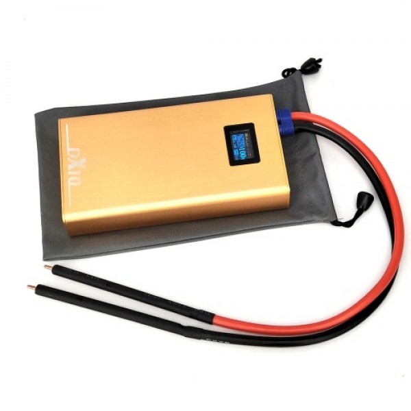 Portable Mini DIY 18650 Battery Spot-welding Machine OLED Display 20 Gears of Power Adjustment and 20 Gears of Delay Adjustable 