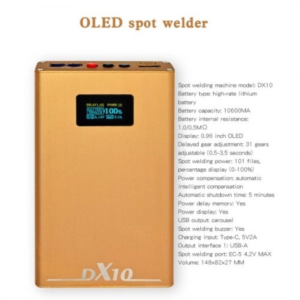 Portable Mini DIY 18650 Battery Spot-welding Machi...