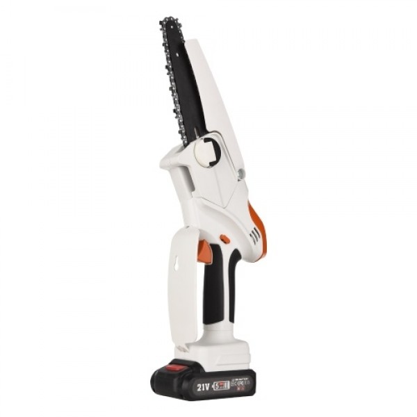 Cordless Chainsaw 6 Inch for Gardening Pruning Trimming Portable for Men Women