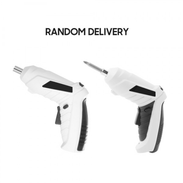 Cordless Screwdriver 1300mAh USB Rechargeable Electric Screwdriver Adjustable 2 Position Drill Screwdriver 6Nm Multifunctional E