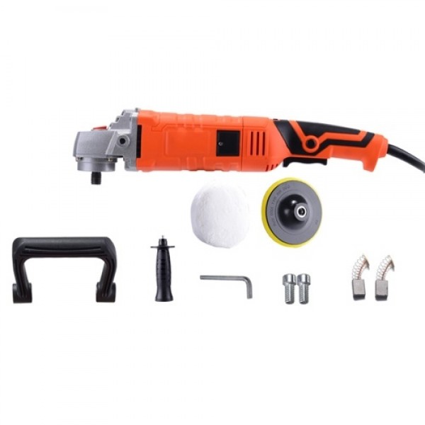 1580W 220V Adjustable Speed Car Electric Polisher Waxing Machine Automobile Furniture Polishing Tool