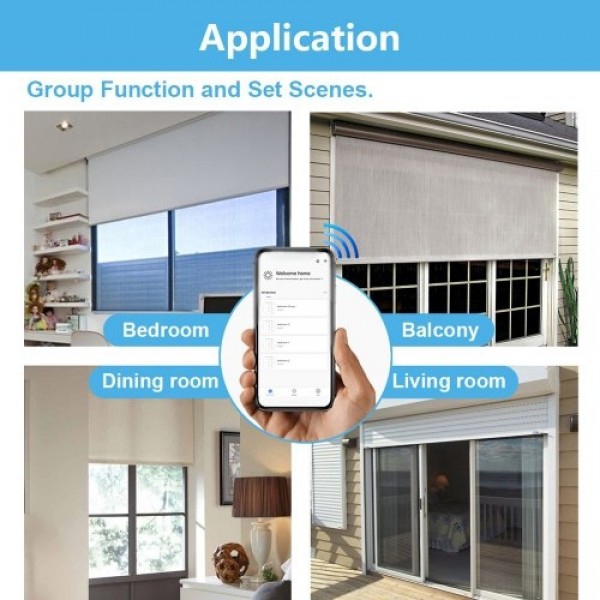 QS-Zigbee-CP03 Tuya ZigBee Intelligent Curtain Swtich Module Home Curtain Modification Module Mobilephone Device Sharing Timing 