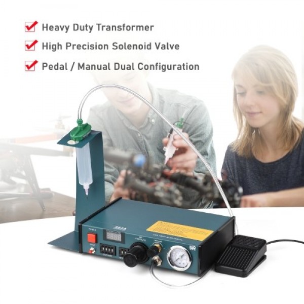 983A 220V Automatic Glue Dispenser Machine Professional Precise Dispensing Controller Glue Machine Digital Control Drip Glue Dro