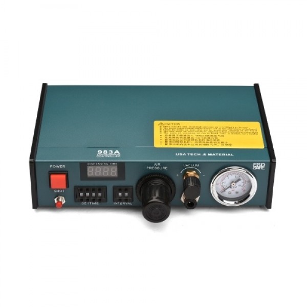 983A 220V Automatic Glue Dispenser Machine Professional Precise Dispensing Controller Glue Machine Digital Control Drip Glue Dro
