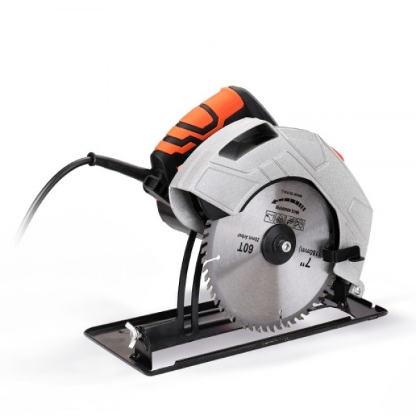7 Inch Electric Circular Saw Household Aluminum Body Portable Woodworking Electric Saw Table Saw Electric Saw Machine Flip Power