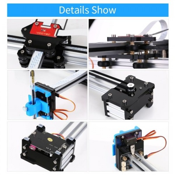 Desktop DIY Assembled XY Plotter Pen Drawing Robot Drawing Machine Painting Handwriting Robot Kit 100-240V
