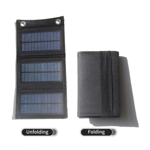 4.5W 5V Foldable Solar Charger With USB Port Porta...