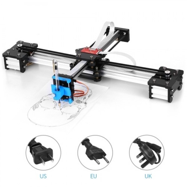 Desktop DIY Assembled XY Plotter Pen Drawing Robot Drawing Machine Painting Handwriting Robot Kit 100-240V