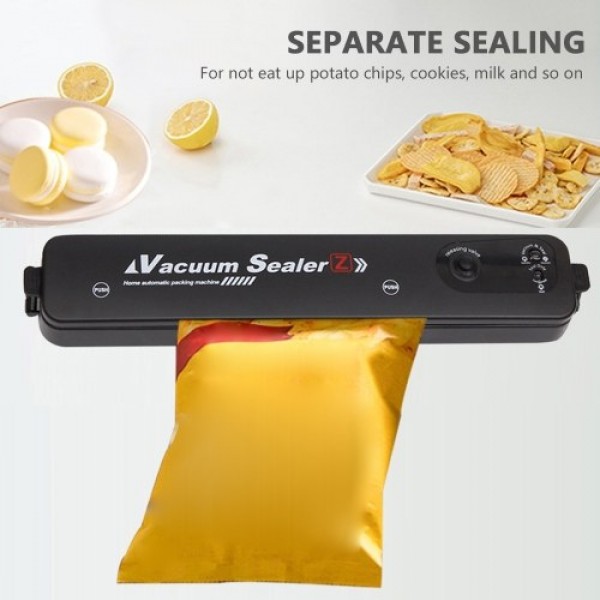 Vacuum Sealer Package Machine Automatic Upgraded Version for Food Preservation Storage Saver with 5PCS Sealing Bags AU Plug