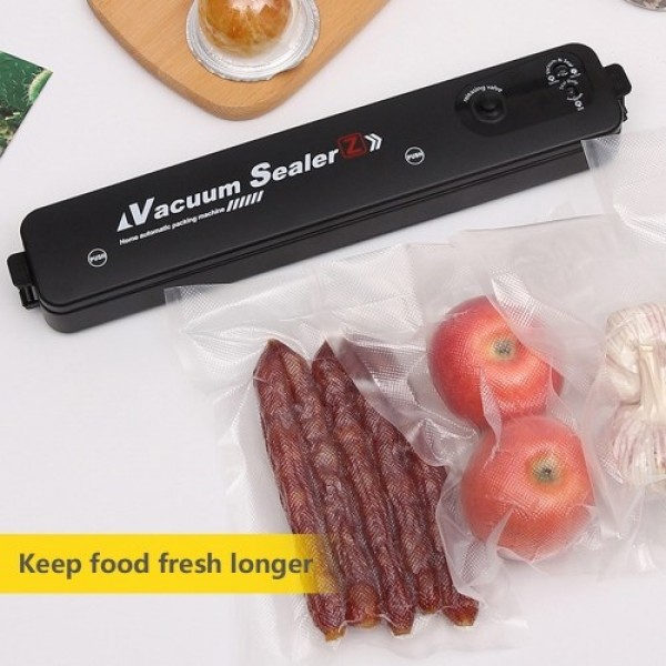 Vacuum Sealer Package Machine Automatic Upgraded Version for Food Preservation Storage Saver with 5PCS Sealing Bags AU Plug