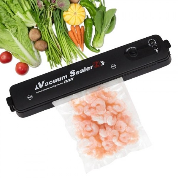 Vacuum Sealer Package Machine Automatic Upgraded Version for Food Preservation Storage Saver with 5PCS Sealing Bags AU Plug