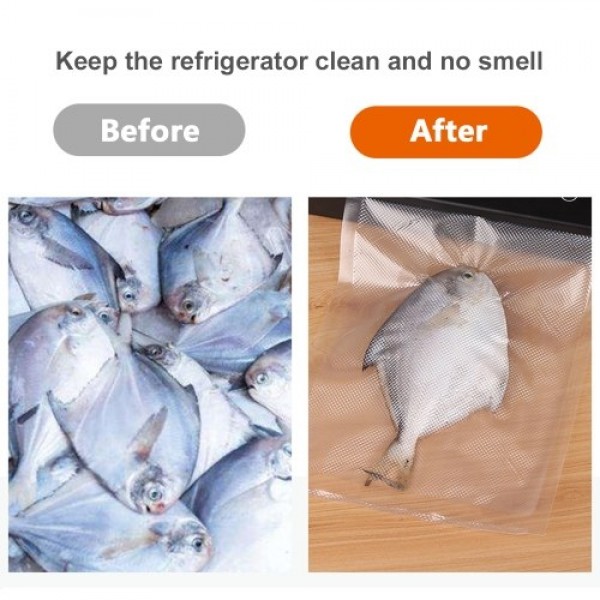 Vacuum Sealer Package Machine Automatic Upgraded Version for Food Preservation Storage Saver with 5PCS Sealing Bags AU Plug