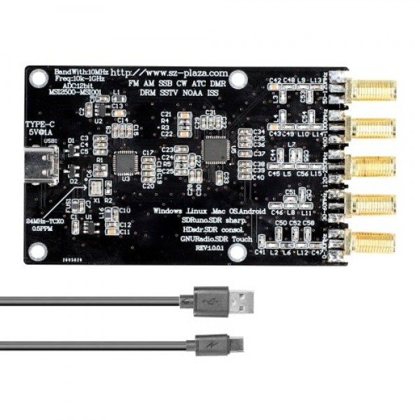 RSP1 Msi2500 Msi001 Simplified SDR Reciver 10kHz-1...