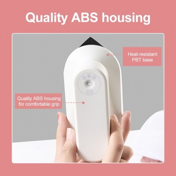 Portable Mini Electric Iron Cordless Rechargeable Dry Iron Wrinkle Remover Touch-Up Ironing for Home Business Trip Travel