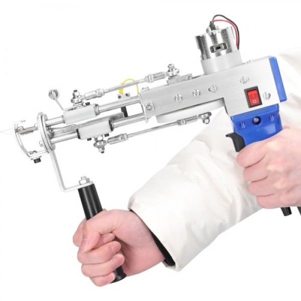 Electric Rug Carpet Tufting Weaving Machine Professional Flocking Device Industrial Embroidery Tool Loop-Pile Knitting Equipment