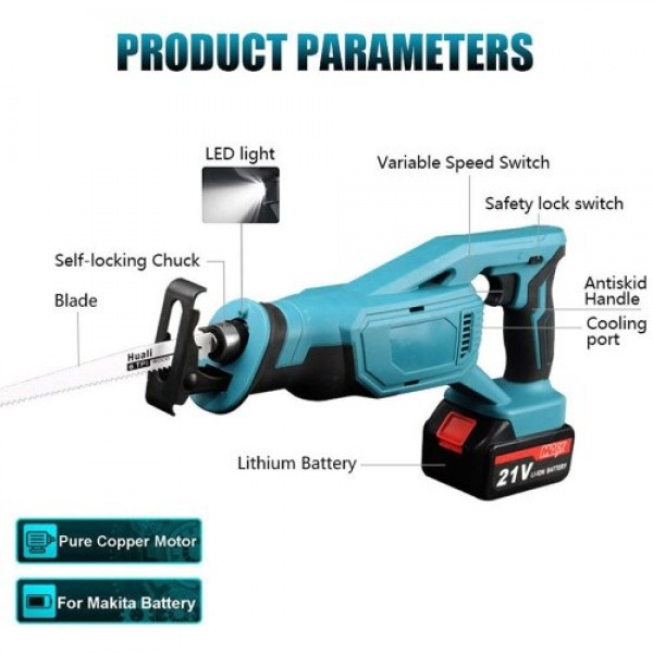 Portable Multifunctional Reciprocating Saws Outdoo...