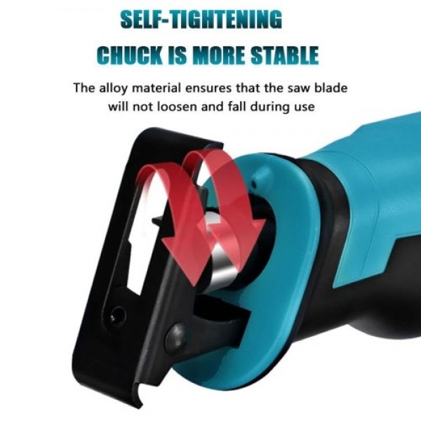 Portable Multifunctional Reciprocating Saws Outdoor Saber Saws Electric Power Tools for Cutting Metal Wood PVC Plastics 1pcs bat