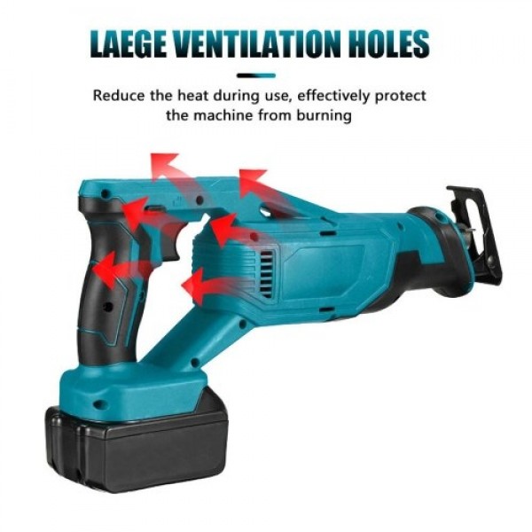 Portable Multifunctional Reciprocating Saws Outdoor Saber Saws Electric Power Tools for Cutting Metal Wood PVC Plastics 1pcs bat