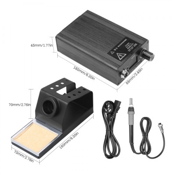 75W Smart Multifunctional Digital Soldering Station Soldering Iron Kit Electric Soldering Iron for Phone PCB IC Welding