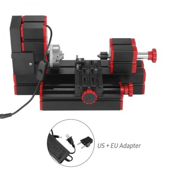 Mini Lathe 9 in 1 DIY Multi-functional Motorized Transformer Multipurpose Machine Jigsaw Sander Driller Plastic Metal Lathe Wood