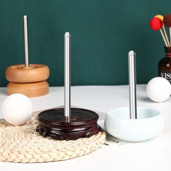 Portable Manual Wood Spinner Bead String Quickly Stringing Bowl Wooden Crafts Loader Pearls Rosary Scattered Beads Twine Tools B
