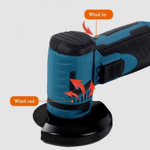 19500rpm Electric Grinding Tool Multifunctional Mini Grinder Handheld Cutter for Cutting Polishing Ceramic Tile Wood Stone Steel