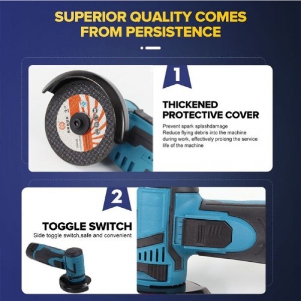19500rpm Electric Grinding Tool Multifunctional Mi...