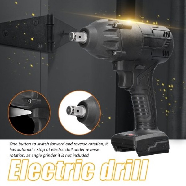 Household Multifunctional Woodworking Hardware Convertible Electric Drill Heads Quick Lock Drilling Tool Set