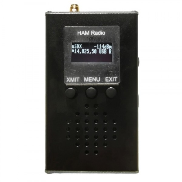 0.5MHz~30MHz uSDX Handheld Portable Transceivers CW AM SSB Tri-Band Mini Radio Amateur Shortwave Transceivers 15 20 40M QRP Tran