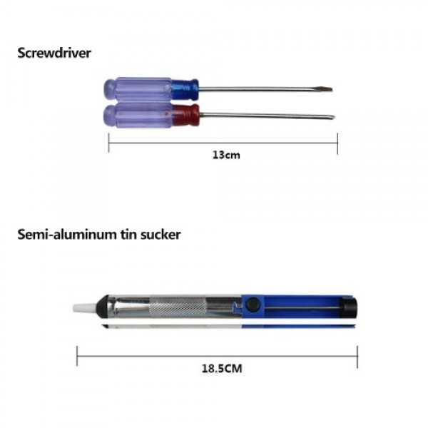 Electric Soldering Iron Set Temperature Adjustable Electric Soldering Iron Welding Tool Kit
