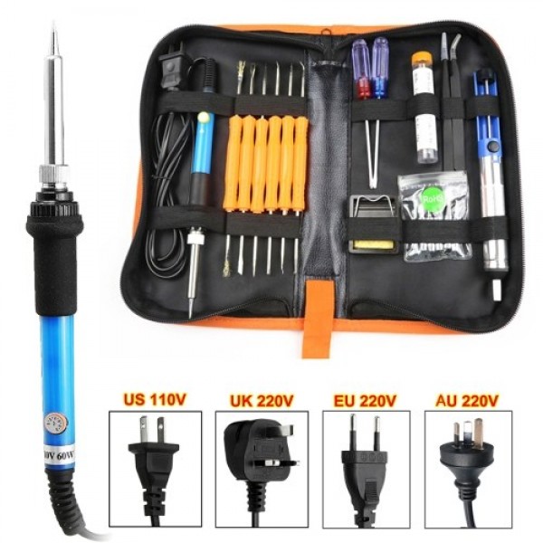 Electric Soldering Iron Set Temperature Adjustable Electric Soldering Iron Welding Tool Kit