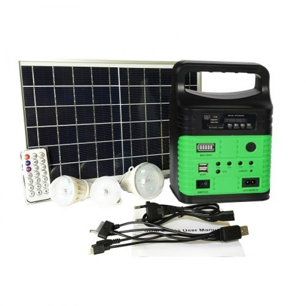 Portable Solar Generator Outdoor Camping Illuminat...