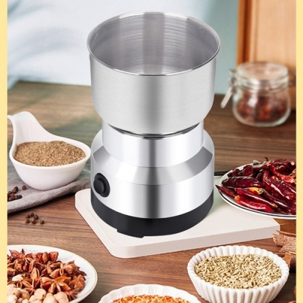 Multipurpose Electric Coffee Bean Grinding Tool Stainless Steel Milling Machine for Seeds Spices Herbs Nuts