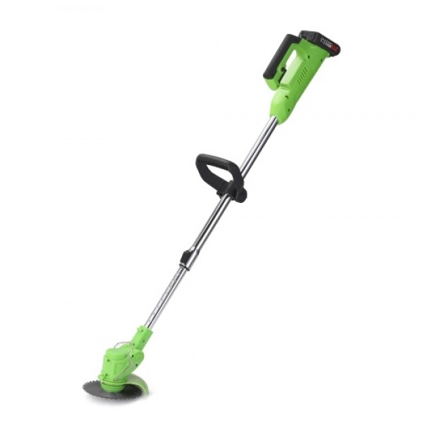 Electric Lawn Mower Rechargeable Li-ion Battery Cordless Grass Trimmer Auto Release Household Portable Garden Home Trimming Mach