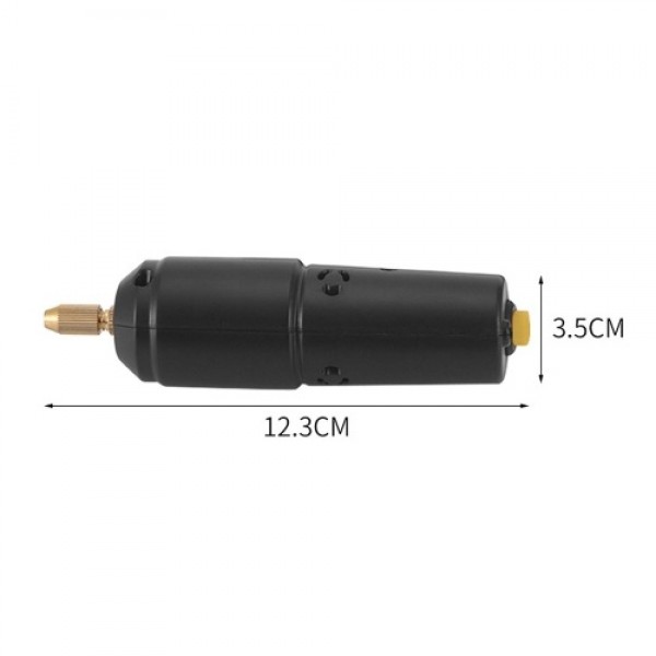 Drill Set Resin Electric Mini Drill with 10pcs Drills Bits for Jewelry DIY Aluminum Products Wood Key Chain Making Resin Casting