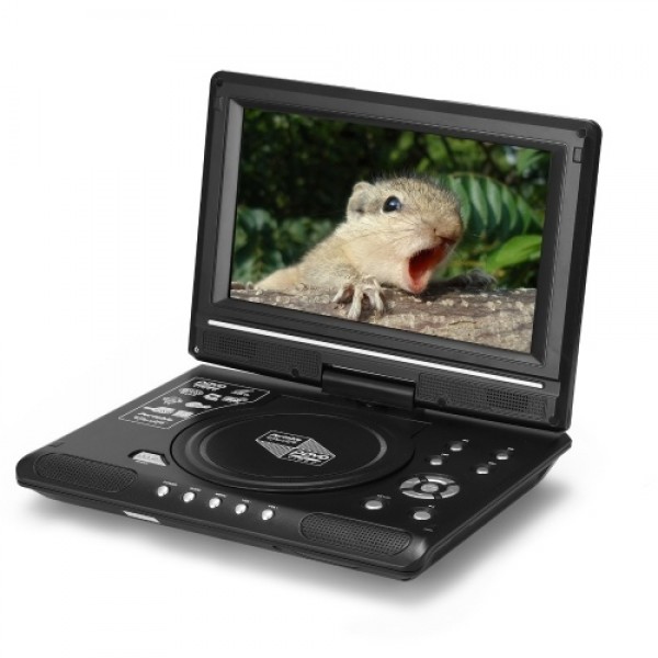 9.8inch High Denifition TV DVD Player Portable VCD MP3 MPEG Viewer with Game Handle and Compact Disc