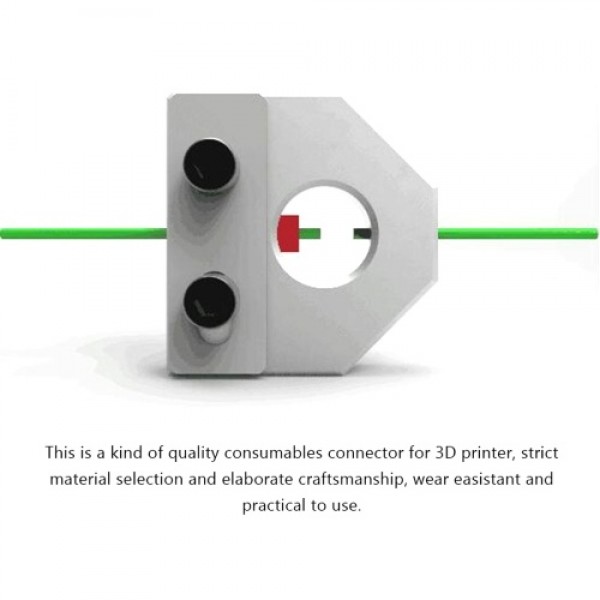 Filament Connector Consumables Break Out Wire Connection Tool for 3D Printer 1.75mm and 3mm Optional